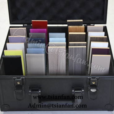 Leather Quartz Stone Sample Suitcase / Stone Display Case PX611