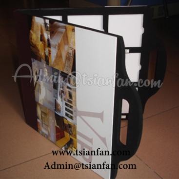 Popular EVA Foam Sample Books/Granite Sample Book With Handle PY619