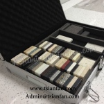 Aluminium Stone Samples Display Box Supplier In XIAMEN PX613