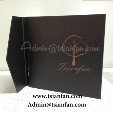 Nice Chip Board Material Stone Marketing Folders PY627