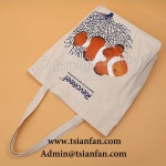 Latest Design Fold Drawstring Backpack Cotton Cloth Bag PG622