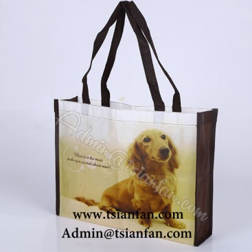 Custom Printed Logo Non-woven Tote Bags PG624