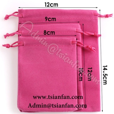 Custom Brushed Cloth Dust Bag With Your Logo PG618