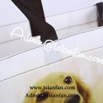 Custom Printed Logo Non-woven Tote Bags PG624