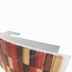 Plastic Mosaic Tile Frame With Black Color PZ616