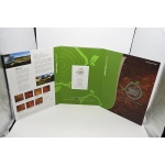 custom stone sample folder