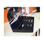 quartz sample tabletop display stand